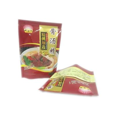 China Custom Shock Resistance Logo And Printing Aluminum Foil Lining Three Sides Seal Pouch Food Grade Plastic Bag for sale