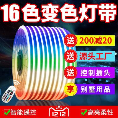 China Residential 240V 230V 110V 220V RGB 5050 Color Changing Led Strip Lights With Remote for sale