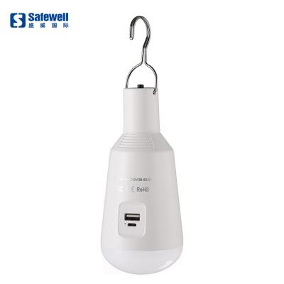 China Multifunctional 7W Hotel LED Rechargeable Light Bulb for sale