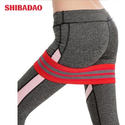 China Durable High Quality Yoga Exercise Stretch Hip Circle Resistance Bands Booty Belt for sale