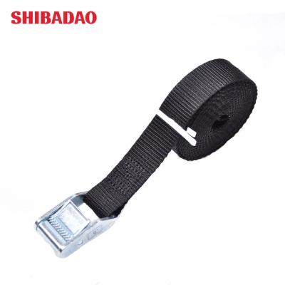 China Carrying Cargo Lashing Strap Nylon Cargo Packing Belt, Cam Locking Buckle Strap, Cam Buckle Tie Down Strap For Cargo / Luggage for sale