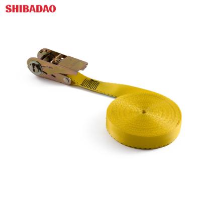 China Cargo Lashing Belt 25mm Wholesale Endless Ratchet Ratchet Strap Ratchet Lashing Strap Link Down Straps for sale