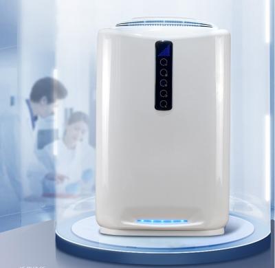 China UV Irradiation Sterilization CE RoHS FCC Certification Mini Home Room Air Purifier UV Air Sanitizing Machine With Hepa Filter for sale