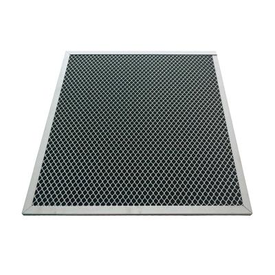 China Ventilation system ventilation system galvanized frame g4 activated carbon cotton prefilter air filter for sale