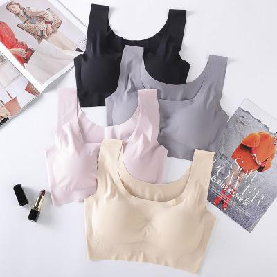 China 2021 New Arrival Wholesale Women's Sexy Yoga One Piece Sports Running Seamless Bras for sale