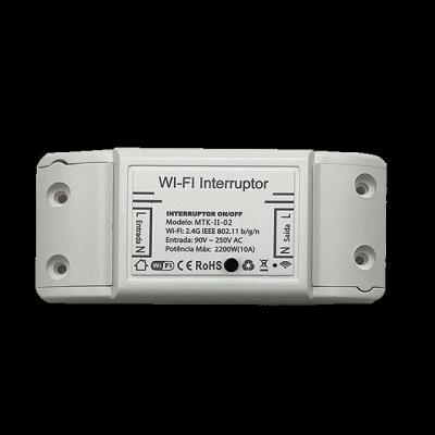 China Tuya wifi switch ABS fire-resitant 94-V0 wifi smart wireless single way DIY smart relay,DIY smart breaker,DIY smart lamp switch for sale