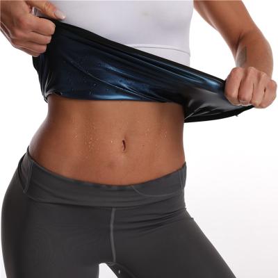 China Antibacterial Fitness Belt Men Women Neoprene Waist Trainer Fitness Training Sauna Band Sweat Slimming Belts for sale