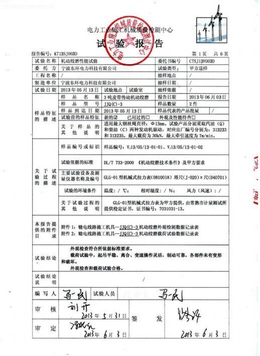 Test Report - Ningbo Suntech Power Machinery Tools Co.,Ltd.