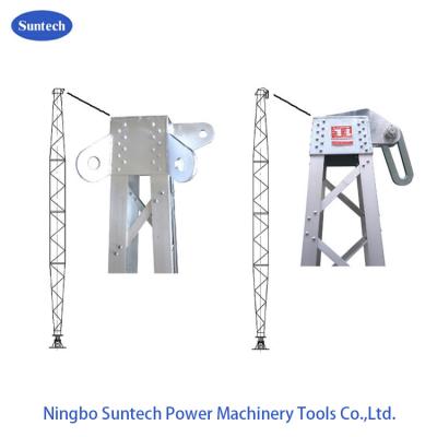 China Aluminum Alloy Electrical Gin Pole Tower Erection Tools for sale