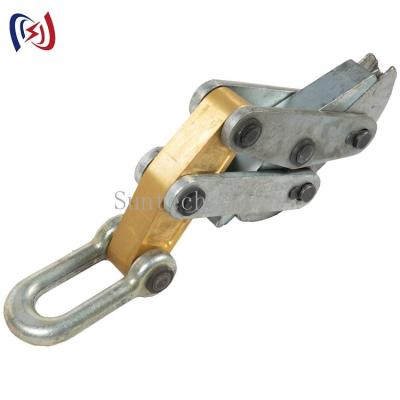 China Anti Twist Wire Rope Gripper Transmission Line Stringing Tools Self Grip for sale