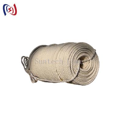 China Insulated High Strength 18mm Nylon Fiber Rope Construction Lifting for sale