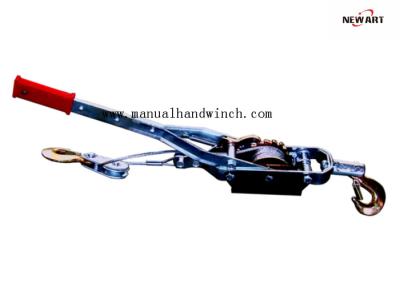 Chine Le double de vitesse de légère brûlure accroche le petit extracteur facile de câble de treuil de main d'opération, quatre Ton Hand Winch Puller à vendre