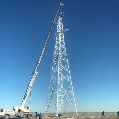 China Querfluß Angel Steel 35 Turm der Fernleitungs-66 110 220KV zu verkaufen