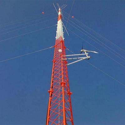 China 3 mit Beinen versehener Stahl Guyed-Mast-Turm des heißen Bad-galvanisierter Q235 Q345 zu verkaufen