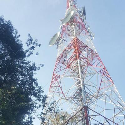 China 76m Zelfstandige GSM het Roostertoren van het Telecommunicatiestaal Te koop