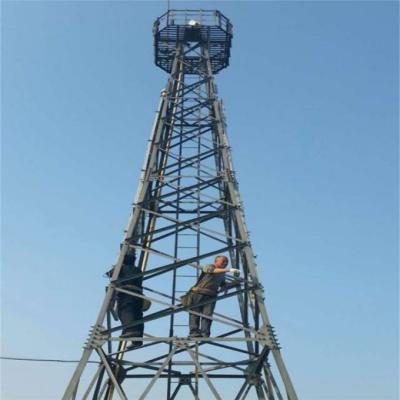 China Torre de acero de la telecomunicación del ángulo de la transmisión Q345B Q235B de la señal en venta