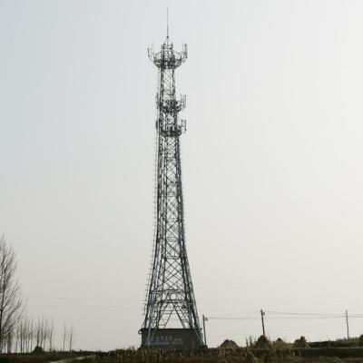 China Telekommunikation galvanisierter Stahl Q355/Q255 Guy Wire Tower zu verkaufen