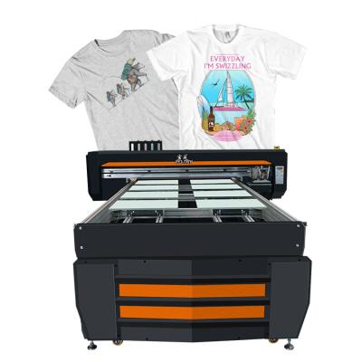 China Garment Shops POTRY 300cm 6m Multi Station Double Line Machine 9m Fabric T-shirt Hoodie DTG Printing for sale