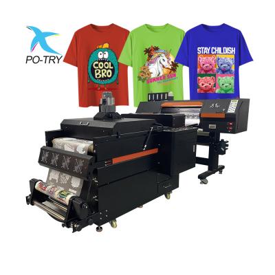 China Garment Shops Cheap Cotton T-shirt Printing Machine Heat Transfer Film Powder Coating Machine for sale