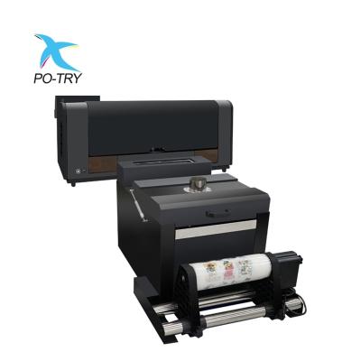 China T-shirt Printer PoTry 2Pcs Printheads All Fabric T-shirt PET Film A3 DTF Digital Inkjet Printers for sale