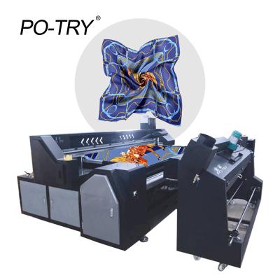 China Cotton printing fast speed cotton fabrics printing machine belt-transport inkjet printer for sale