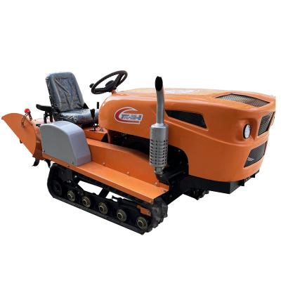 China Garden Farm Tractor Power Sales Type Mini Skid Track Excavator Loader Farming Trail Tractor Excavator for sale