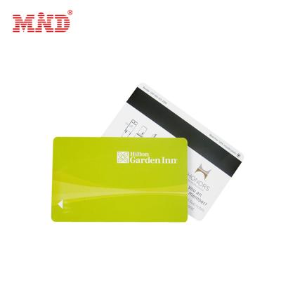 China Hotel door key card waterproof / waterproof saflok magnetic stripe full color printing card for sale