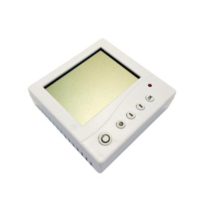 China 86mm shell LCD temperature and humidity transmitter RS485 output high precision temperature humidity sensor 86*86*25mm for sale