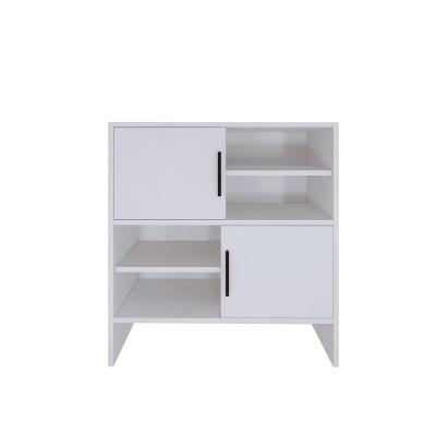 China Contemporary Moisture Proof Bathroom Aluminum Sink Base Cabinet With Open Bottom Shelf for sale