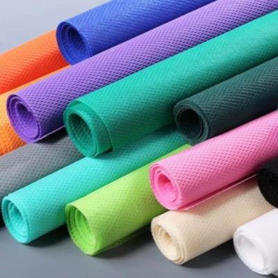 China Sichuan Wholesale Waterproof Coloring Water Render Non Woven Fabric PP Spunbonded SMMS Non Woven Fabric Printed Roll For Resistant Bag for sale