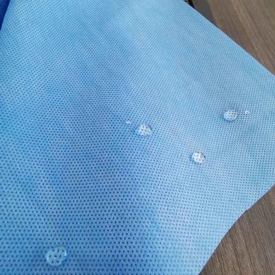 China Customized Air Waterproof By Breathable Manufacturer Hydrophobic Waterproof Eco SMS Friendly Biodegradable Medical Nonwoven Fabric for sale