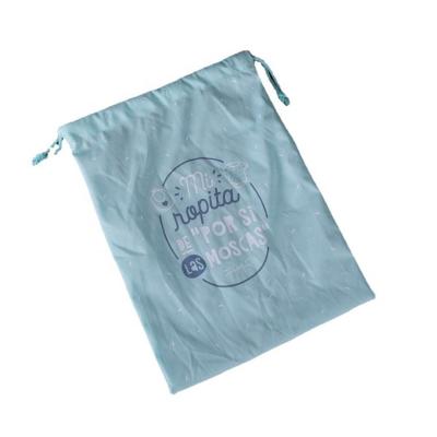 China 100% Customized Wholesales Reusable Eco-friendly Polyester Dust Printing Customized Waterproof Private Label Promotional Nonwoven Drawstring Bag for sale