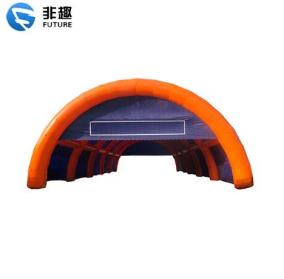 China Diagonal tie type giant inflatable tent for event advertising. Inflatable Tennis Court Tent Sport Tent Glamping for sale