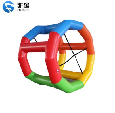 China Warter Sports Inflatable Water Wheel. Inflatable Water Roller Ball.Inflatable Water Walking Toys For Lake.funny Pool Toy for sale