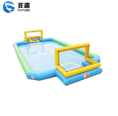 China Warter Sports Inflatable Water Soccer Field, Inflatable Sports Games Park. Inflatable water toys for the lake.funny pool toy for sale