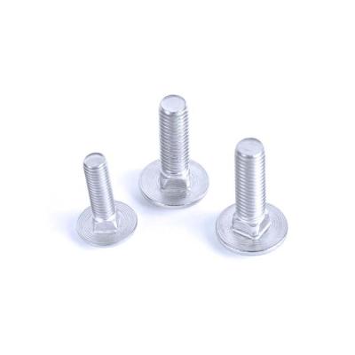 China Stainless Steel Round Head Square Neck Bolts Mushroom Head With ISO8677 Standard Grade 4.6 4.8 8.8 M6 8 Customizable 10 12 Product From Factory for sale