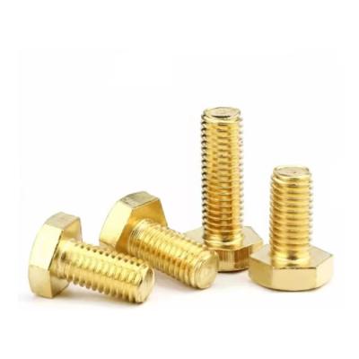 China Brass Hex Socket Head Hex Head Bolts For Custom Temple Cabinet Makers DIN933 for sale