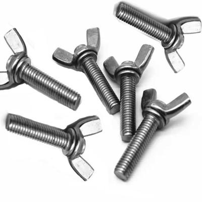 China Premium Stainless Steel Butterfly Fender Bolts Stainless Steel Construction for sale