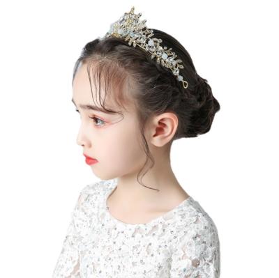 China Material 3 Friendly Colors Cute Pageant Crown For Kids Jewelry for sale