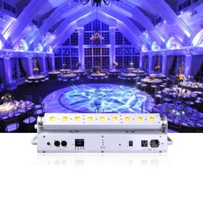 China Events 54*3 can 64 9*15w led warm white battery 6 x10w rgbw 18x12w cool white par lights for sale