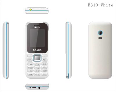 China 8851 Gummi- Doppel-Sim Keypad Mobile Phone With PAS Knopf-Lithium-Batterie 600mAh zu verkaufen