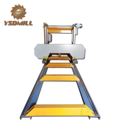 China Electric portable wood cutting horizontal band sawmills for sale