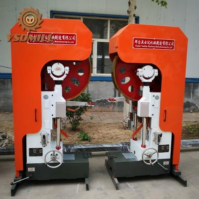 China Double Head Saw Machine Twin Vertical Sawmill Production Line for sale