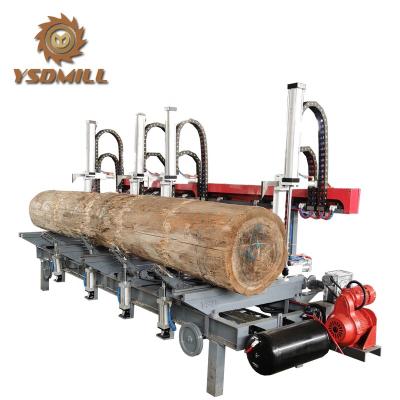 China Automatic band sawmill log carriage wood cutting machines for sale