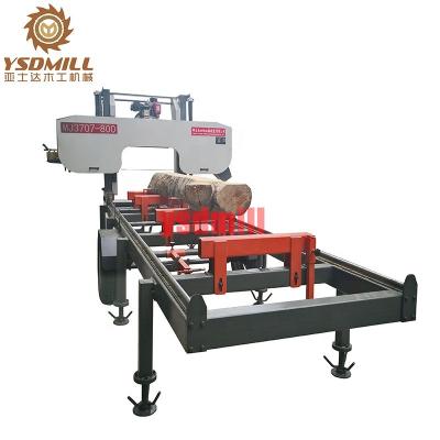 China Portable Horizontal Band Saw Wood Cutting Saw Mills Woodworking Machine for sale