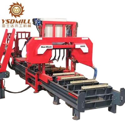 China Band sawmill portable horizontal band sawmill Wood Saw Machines for sale