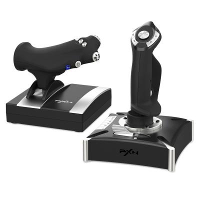 China VIBRATION MOTOR PXN 2119pro Wired PC Flight Games Flight Joystick For Windows With Throttle for sale