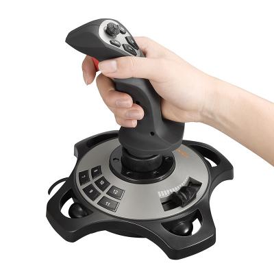 China VIBRATION ENGINE PXN-2113PRO Advanced 8-Way USB Vibration PC Flight Joystick Mapping PC Programmable Flight Game Stick for sale