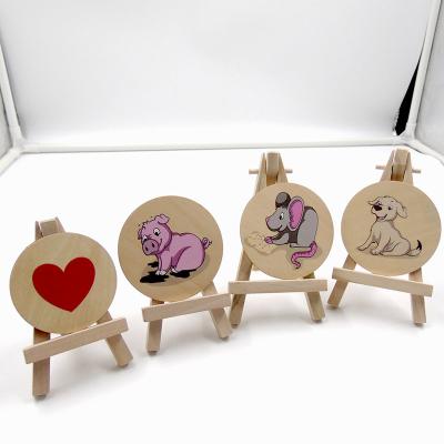 China Europe Personalized Toddlers Animals Matching Wooden Cards for Montessori Learning Toys for sale