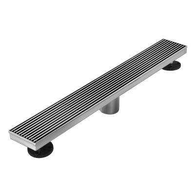 China V Design Makes Quick Draining Kangyu Stainless Steel Bathroom Floor Drain Linear Drain For Bathroom / Hotel for sale